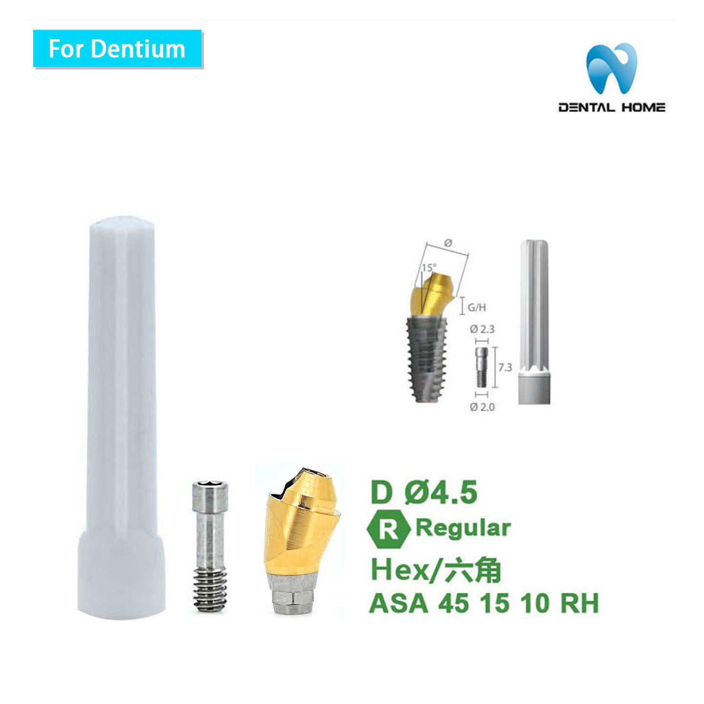 For Dentium Multi unit Straight Abutment