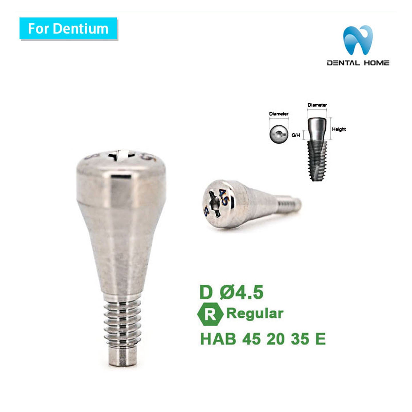 For Dentium Healing Abutment
