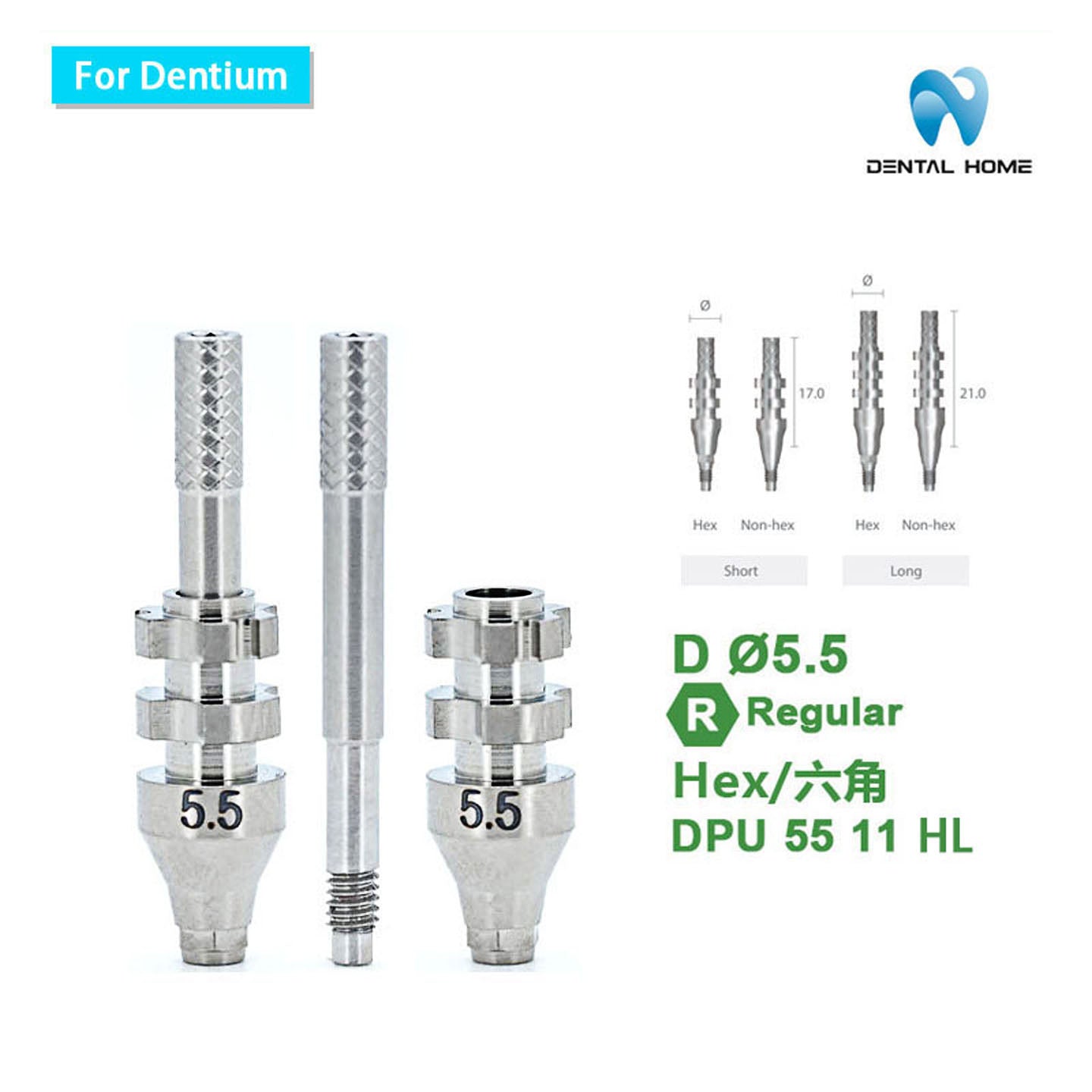 For Dentium Fixture Pick-up Impression Coping