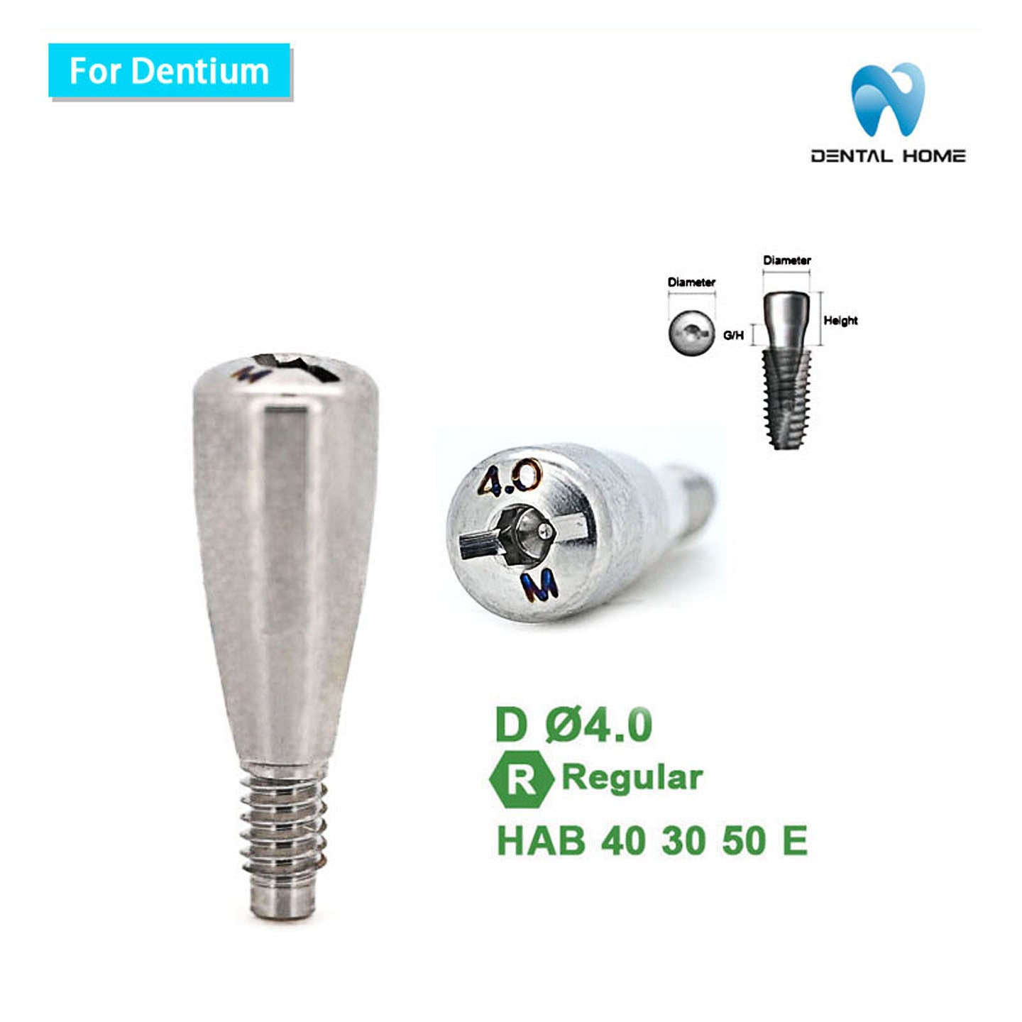 For Dentium Healing Abutment