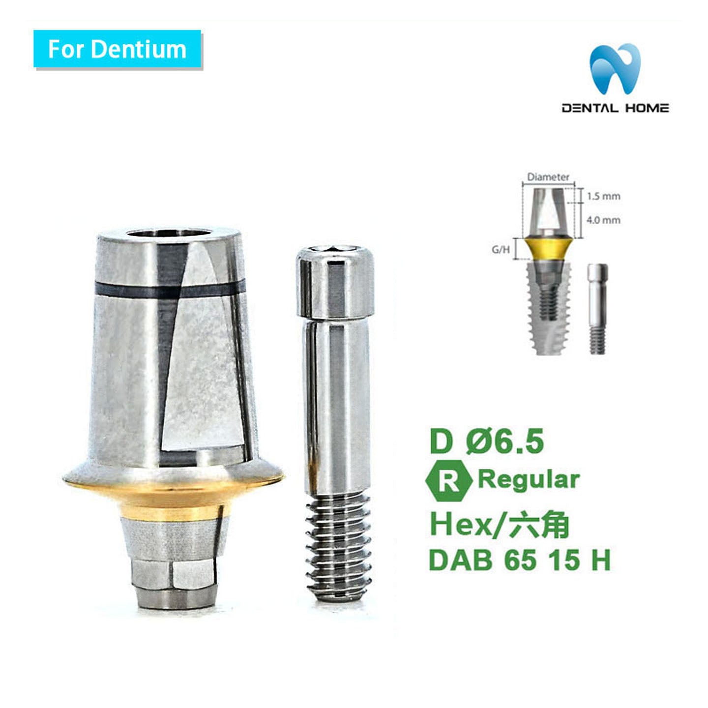 For Dentium Transfer Abutment