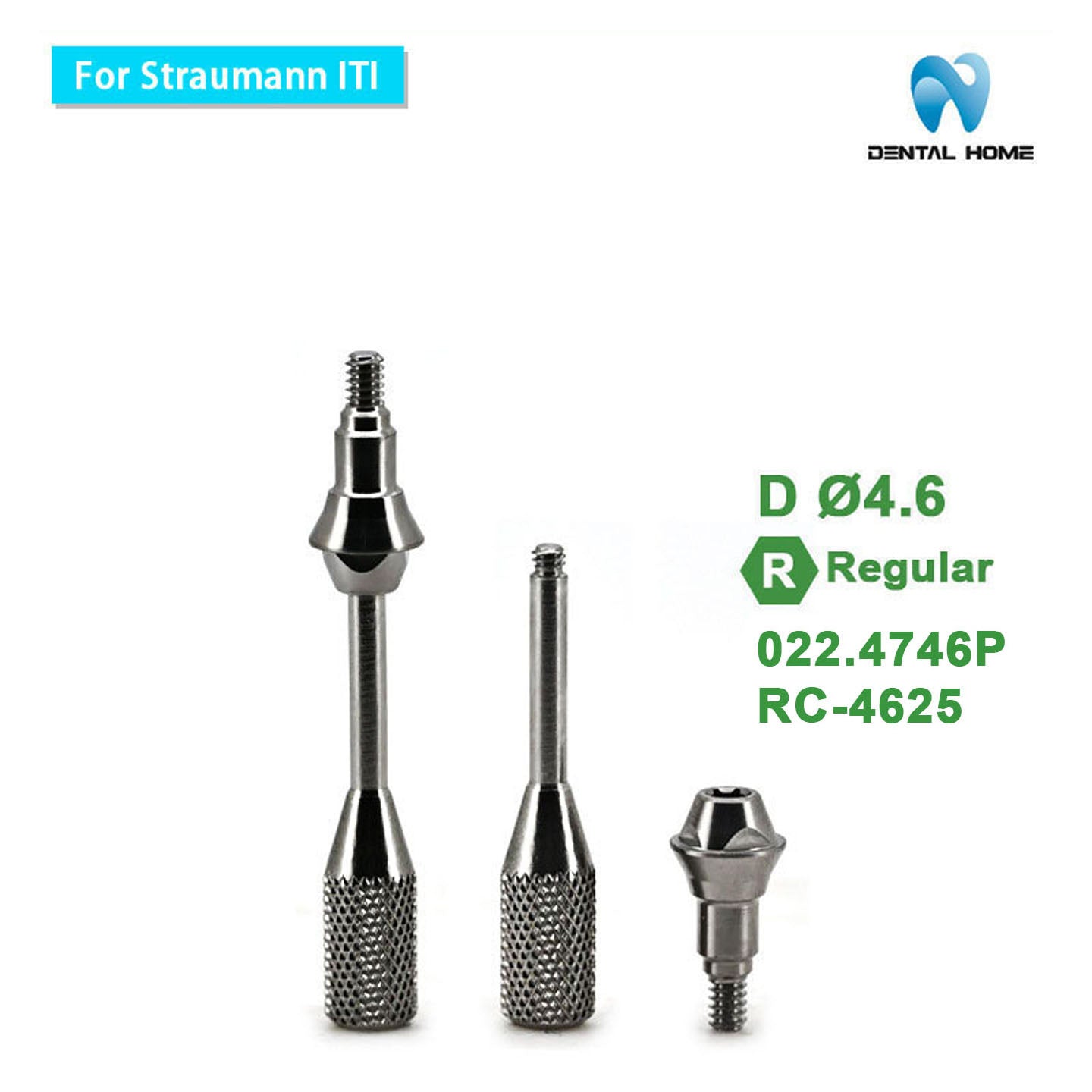 Straumann Compatible Straight Abutment | P-Type | NC / RC