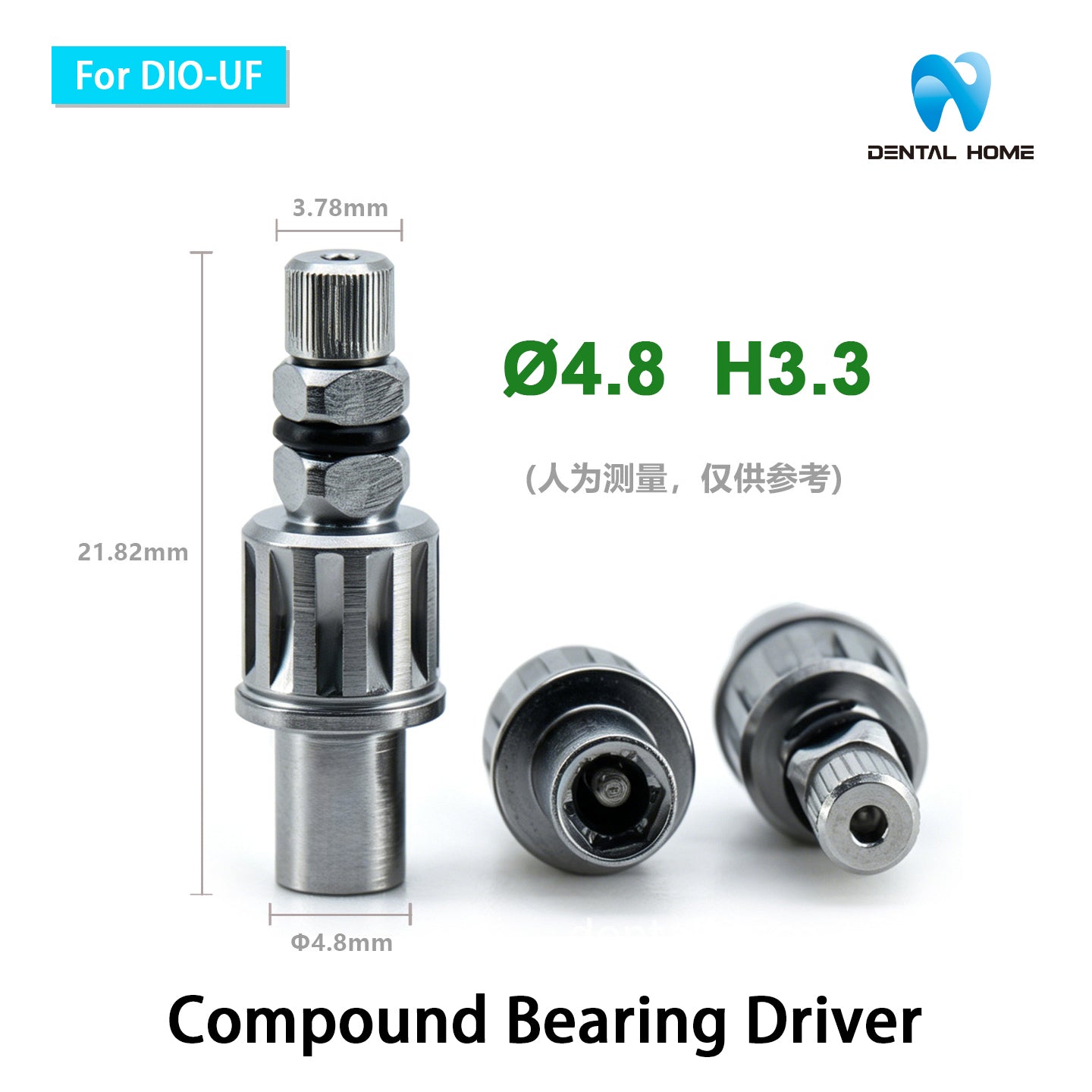For DIO-UF Implant Driver / Ratchet Driver / Multi unit Hex Driver / BaLL Abutment Driver / Hand Driver / Lab hex driver / Locator Driver Locator