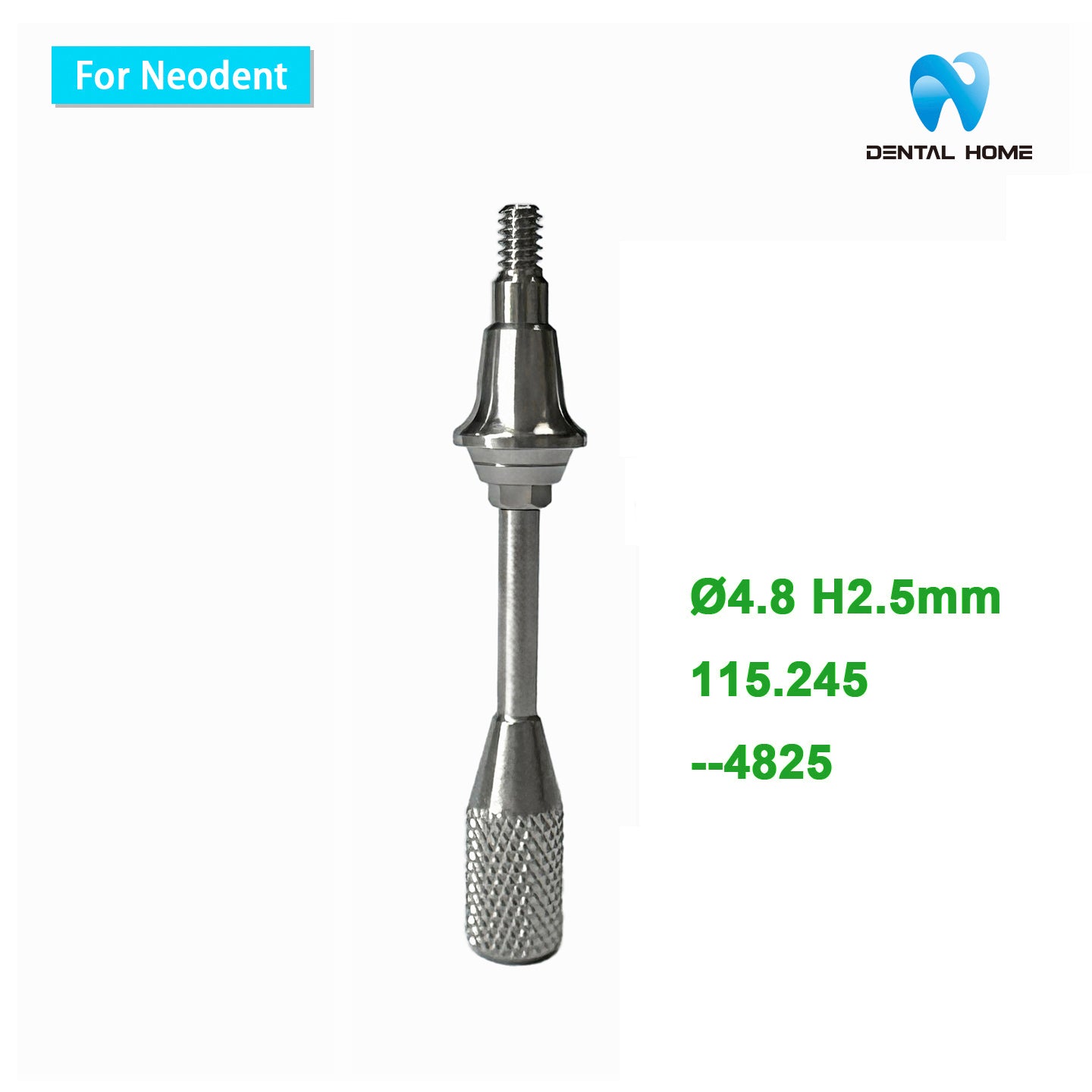 Neodent Compatible GM Mini Conical Abutment for Multi-Unit Implant Restoration