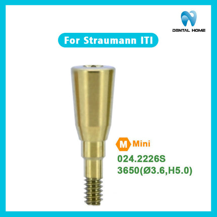 Подходит для формирователя десны Straumann ITl, позиционирующего винта NC, сменного имплантата, композитного защитного колпачка