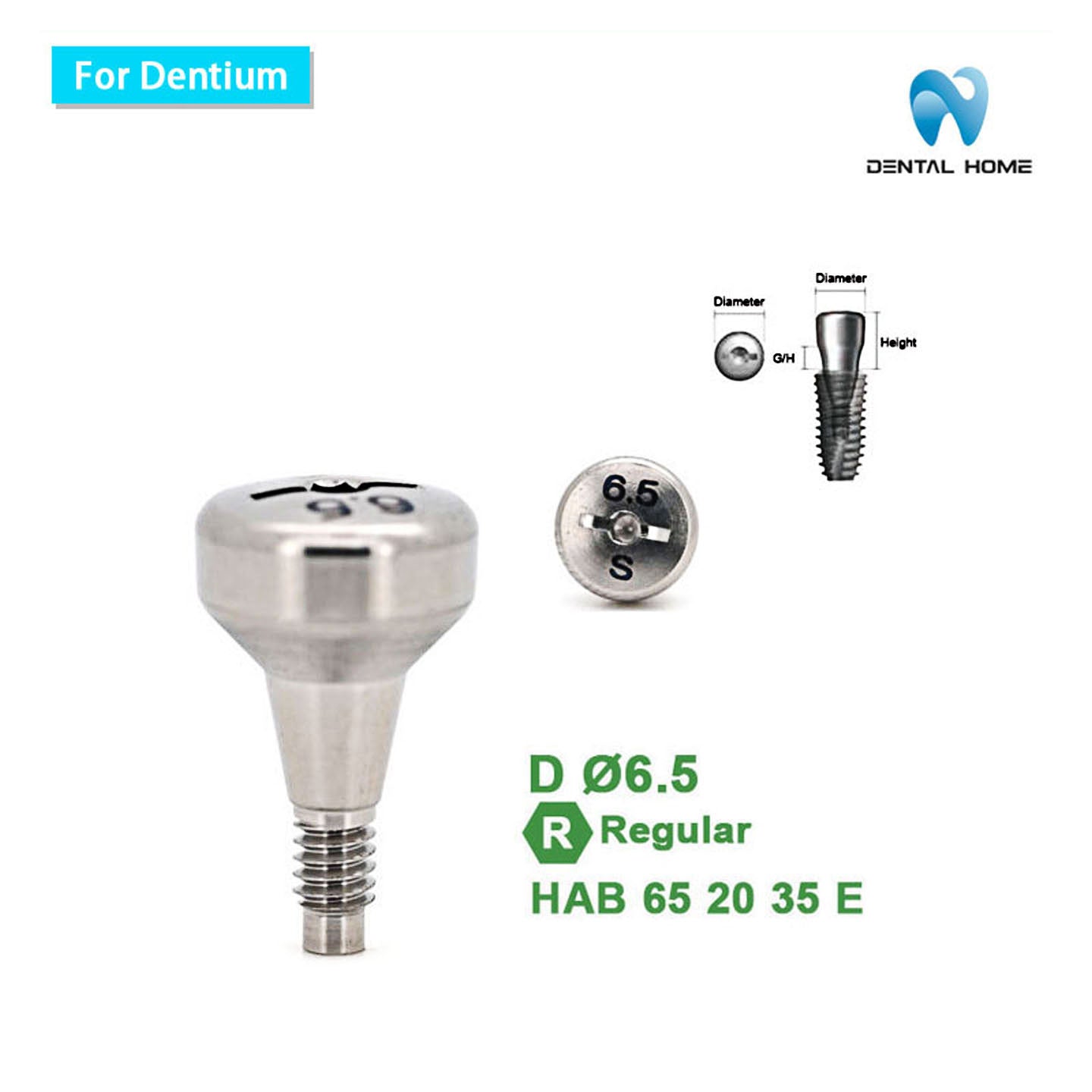 For Dentium Healing Abutment