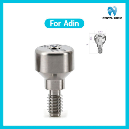 Подходит для одноразового стержня для переноса имплантата Adin Healing Base