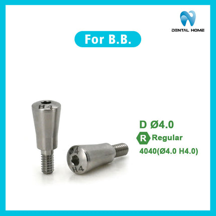 Suitable for B.B. healing abutment screws