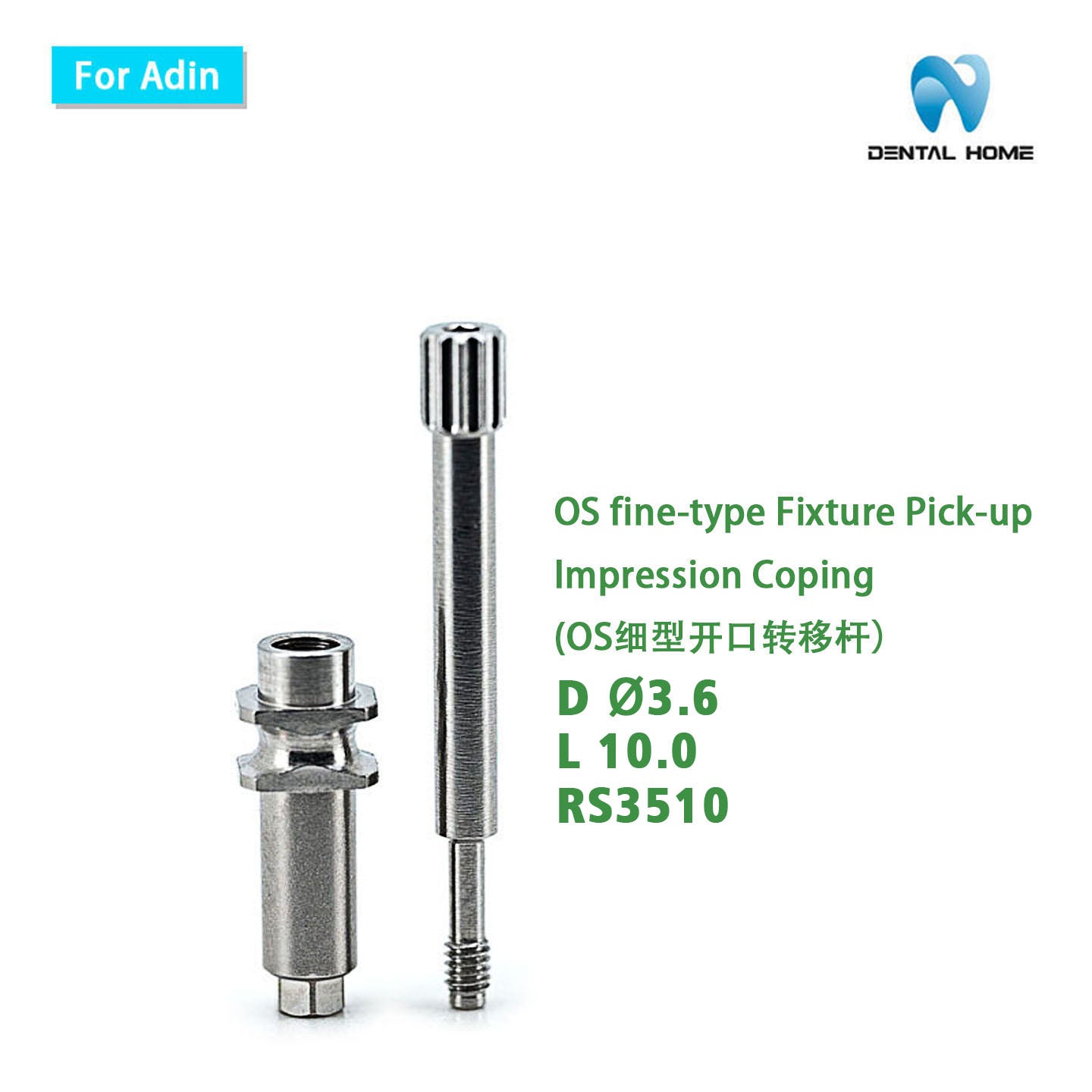 For Adin Fixture Pick-up Impression Coping