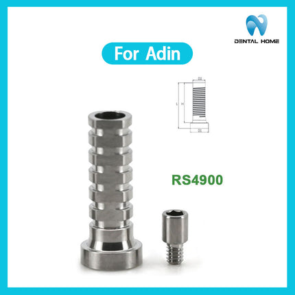 Подходит для временной композитной базы Adin