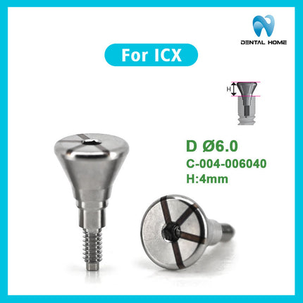 Suitable for ICX healing table closure screws