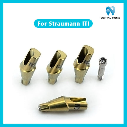 Для замены зубного имплантата Straumann ITl с готовым угловым абатментом и основанием для переноса