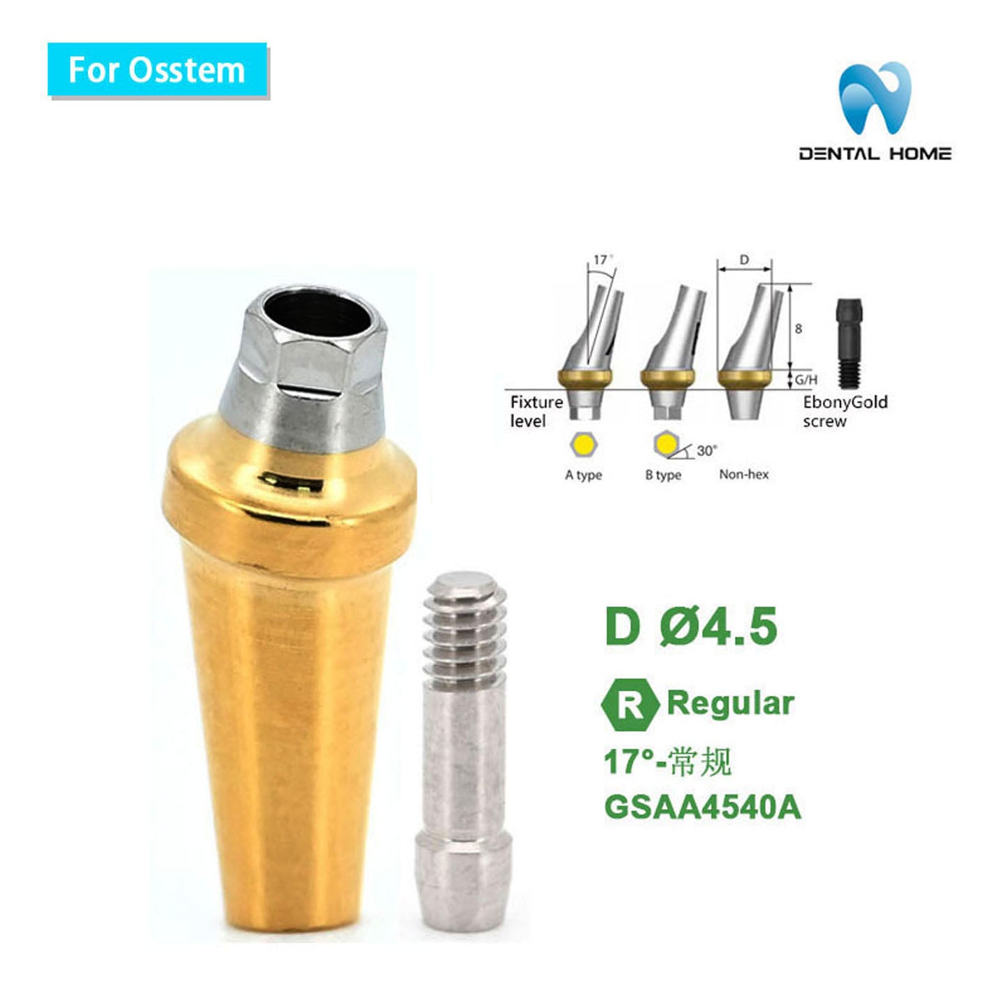 For Osstem Angled abutment