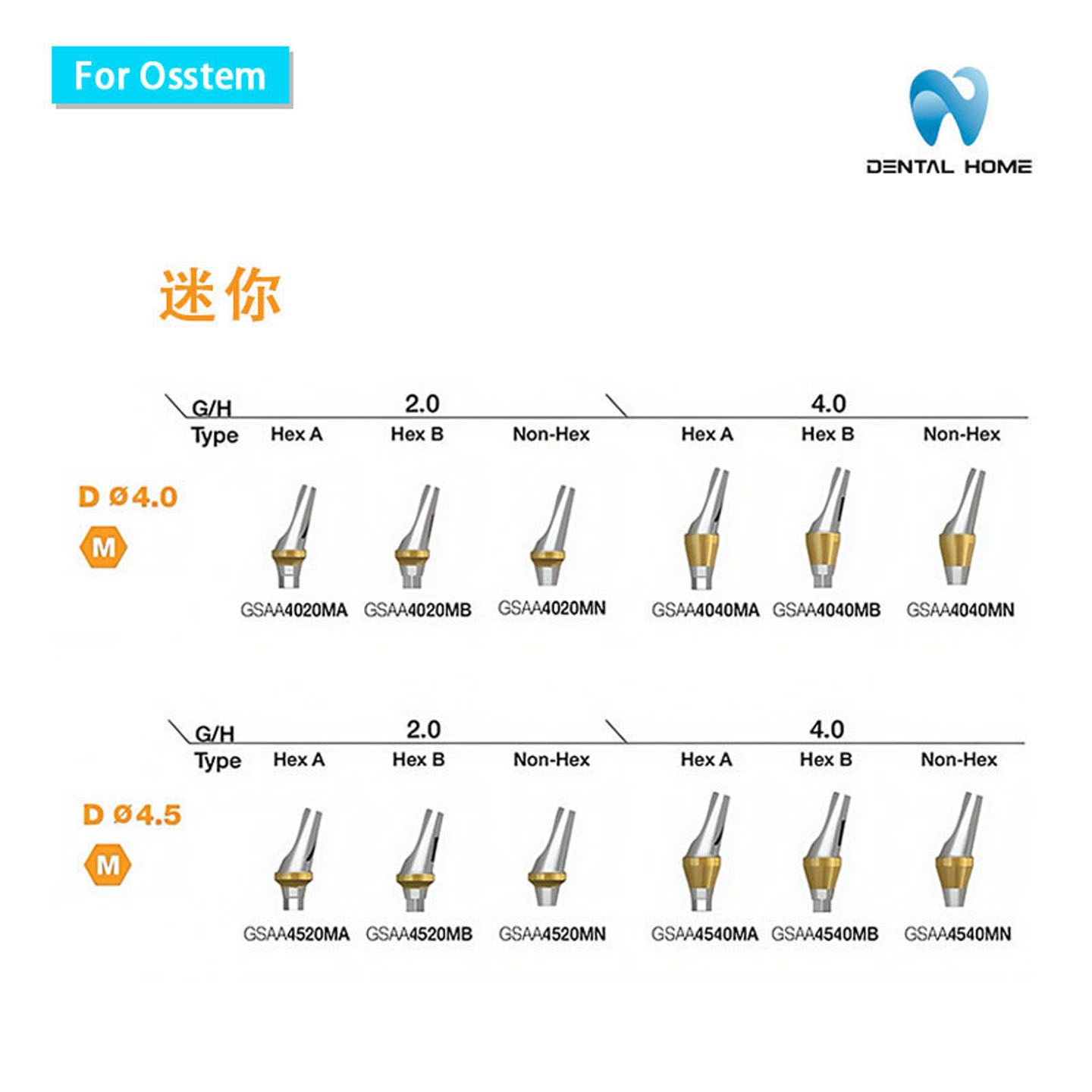 For Osstem Angled abutment