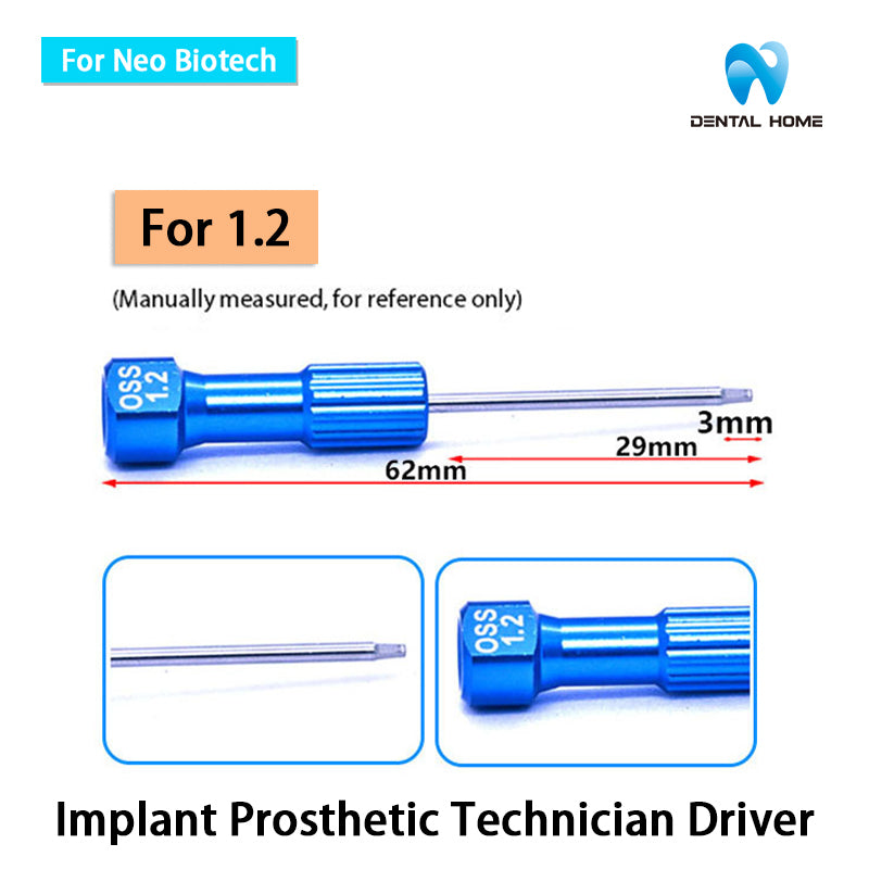 For Neo Biotech Implant Driver / Ratchet Driver / Multi unit Hex Driver / BaLL Abutment Driver / Hand Driver / Lab hex driver / Locator Driver Locator