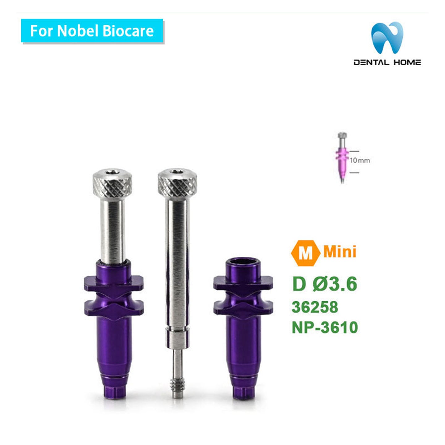 For Nobel Biocare Fixture Pick-up ImpressionCoping