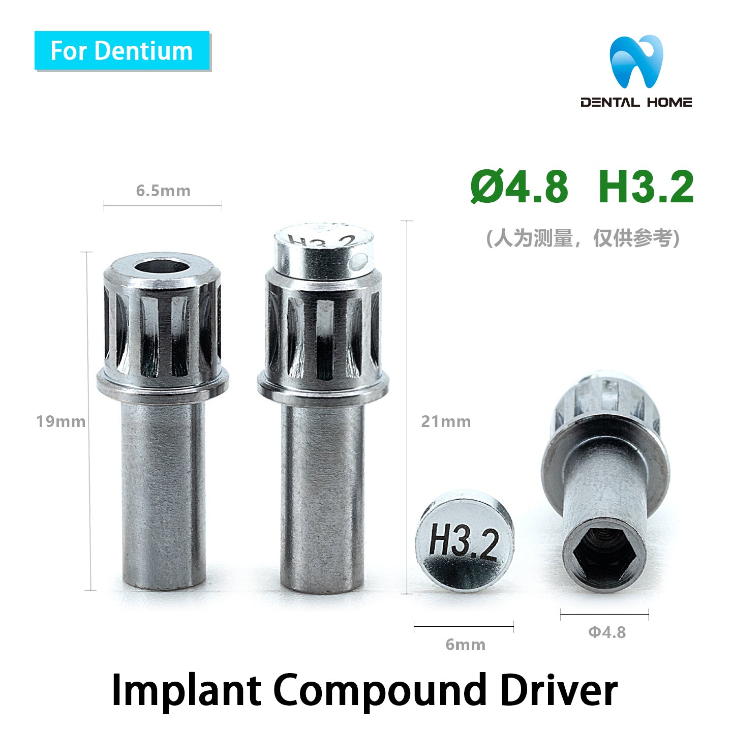 For Dentium Implant Driver / Ratchet Driver / Multi unit Hex Driver / BaLL Abutment Driver / Hand Driver / Lab hex driver / Locator Driver Locator