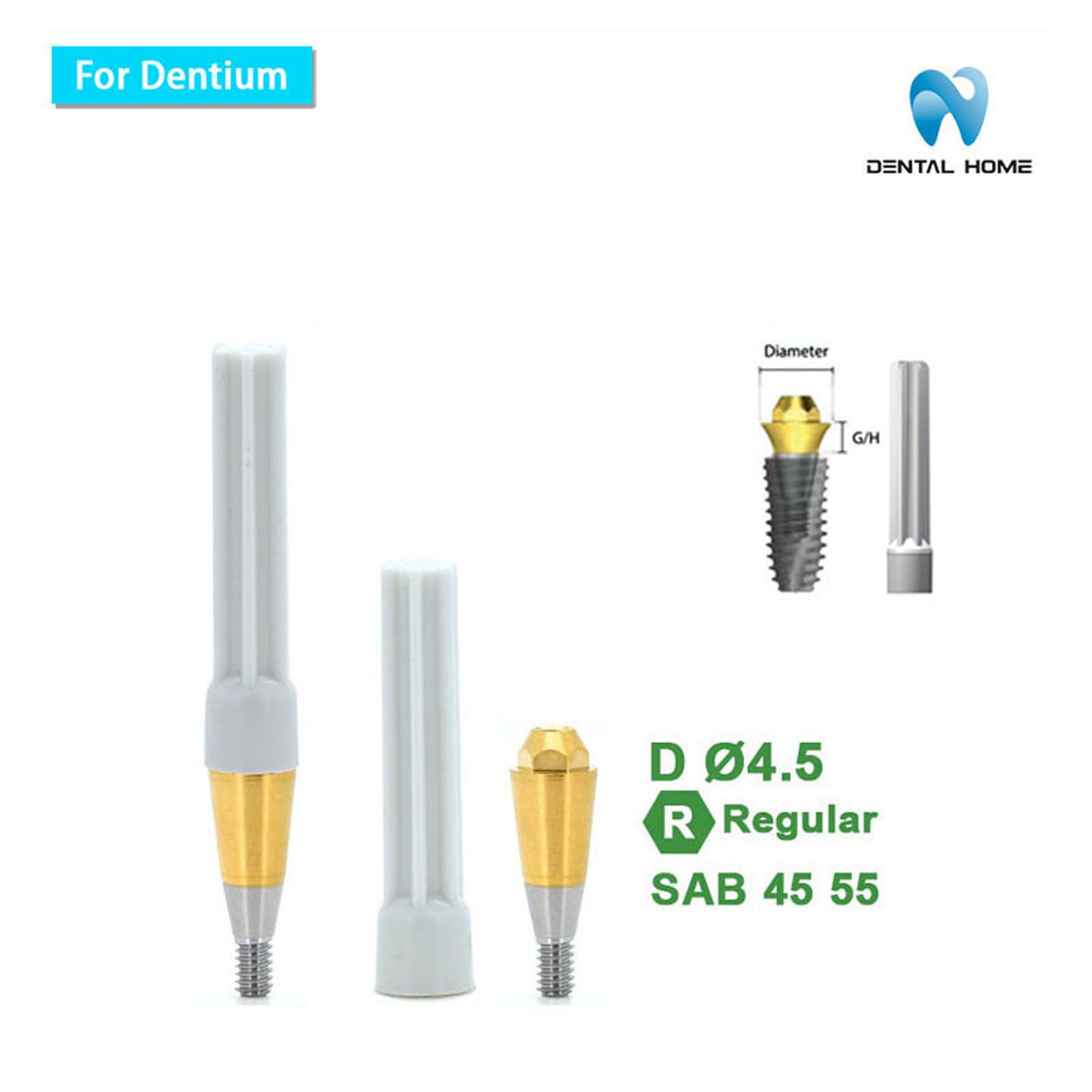 For Dentium Multi unit Straight Abutment
