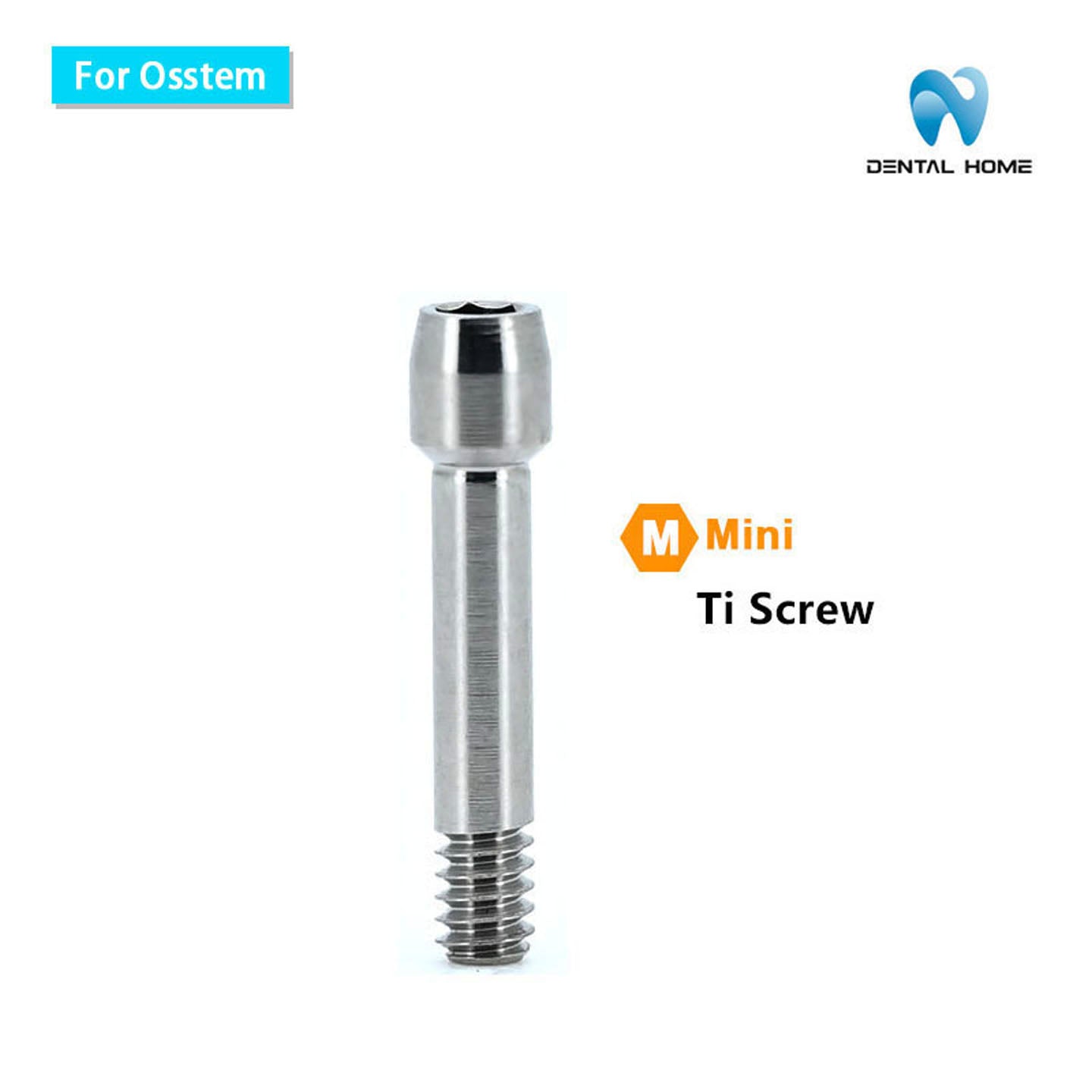 OSSTEM Compatible Repair Straight Abutment for Dental Implant Restoration