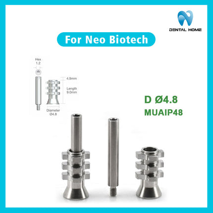 Подходит для замены дентального имплантата на основе композитного стержня Neobiotech