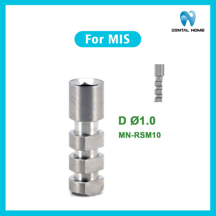 Suitable for MIS Implantation substitute abutment