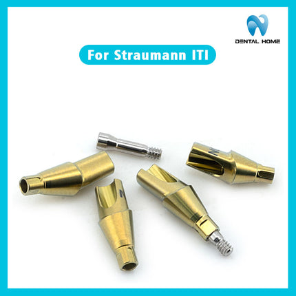 Для замены зубного имплантата Straumann ITl с готовым угловым абатментом и основанием для переноса