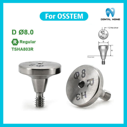 Подходит для абатмента OSSTEM Healing Abutment, сменного винта десны, защитного колпачка, переносного стержня, титановой колонны, титанового стержня