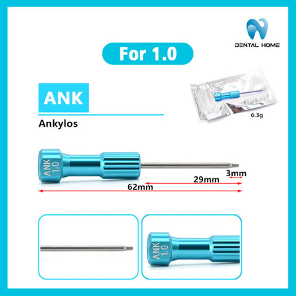 Dental Implant Laboratory Screwdriver- Complete Model Range