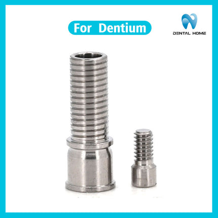 Подходит для немедленной имплантации. Замена временного композитного абатмента Dentium на композитный субстрат из титанового сплава.