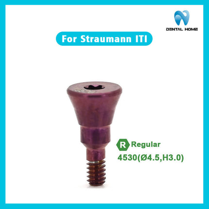 Подходит для формирователя десны Straumann ITl RC, заменителя дентального имплантата, защитного колпачка из титанового сплава