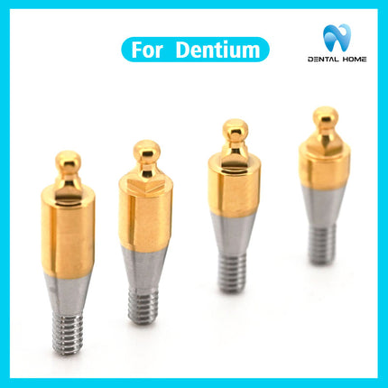 Подходит для замены дентальных имплантатов Dentium с шаровидным наконечником, стержень для переноса шаровидного наконечника изготовлен из титана
