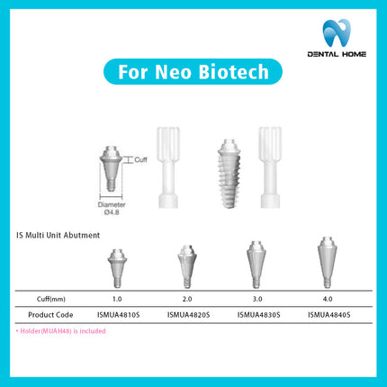Подходит для композитного углового абатмента Neobiotech для немедленного ремонта стержня Progeny Transfer