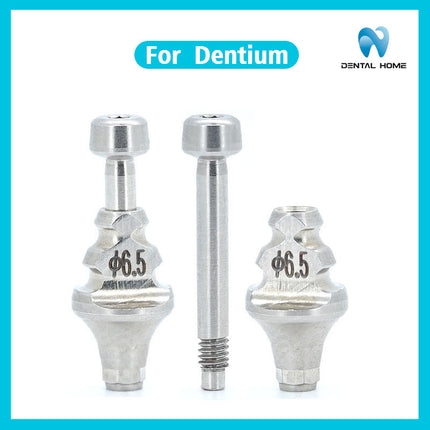 Подходит для ремонта временных титановых сплавов с использованием закрытой стержневой формы Dentium, сменных титановых подложек.