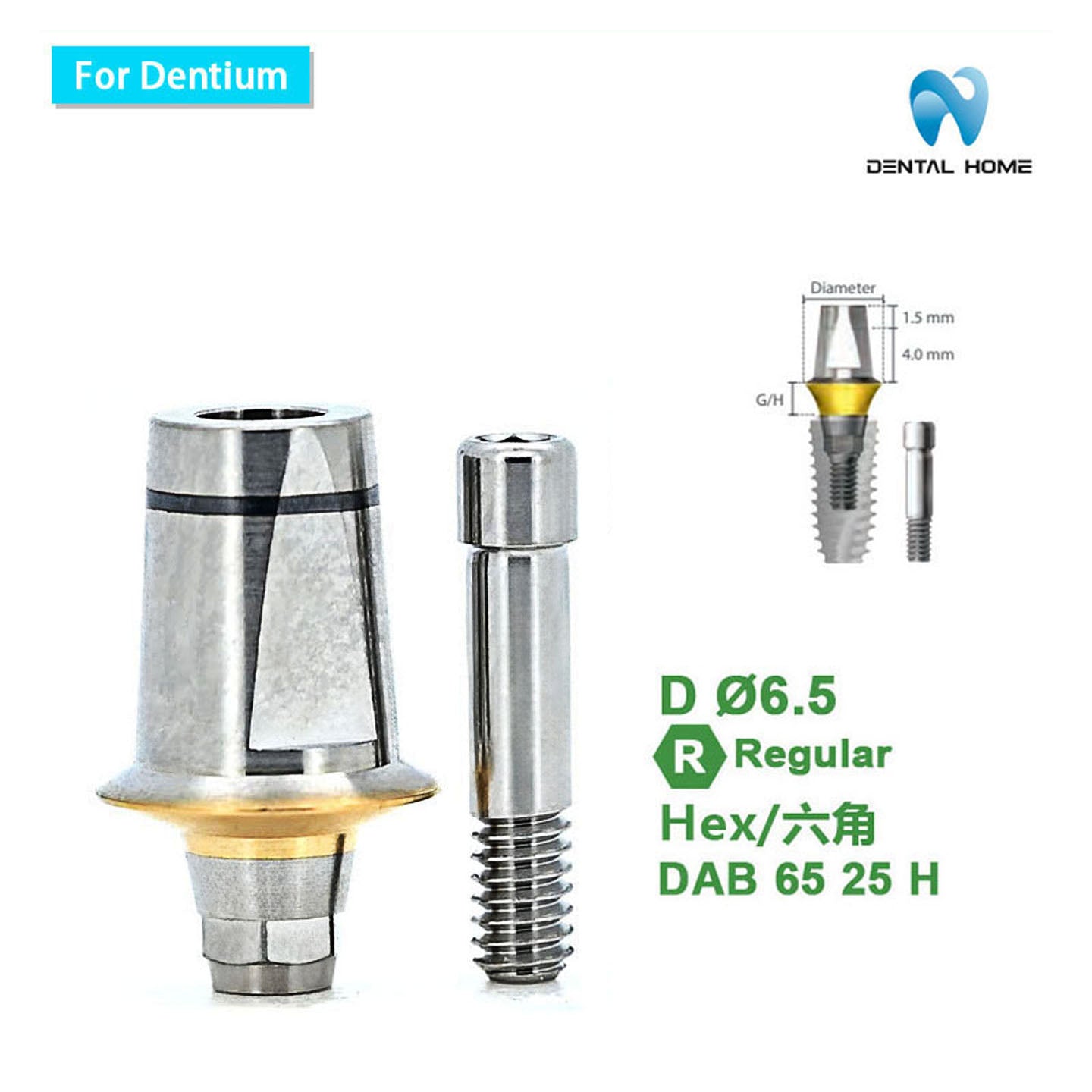 For Dentium Transfer Abutment