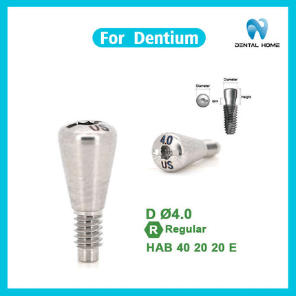 Подходит для замены имплантата с винтовым абатментом десны Dentium