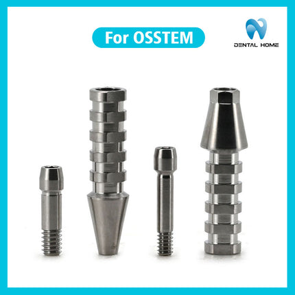 Подходит для готового реставрационного продукта OSSTEM Временный абатмент Субстрат из титанового сплава Защитный колпачок для замены имплантата