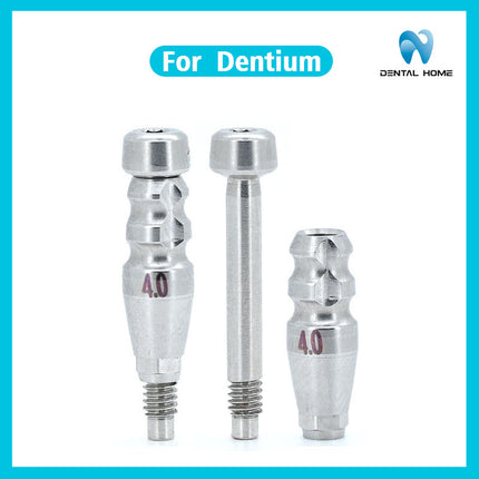 Подходит для ремонта временных титановых сплавов с использованием закрытой стержневой формы Dentium, сменных титановых подложек.