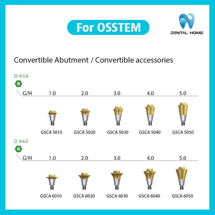 Подходит для композитного углового основания OSSTEM