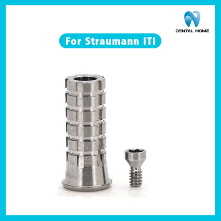 ストラウマンITlコンポジットテンポラリーアバットメントインプラント代替品コンポジット直角チタン合金ベース