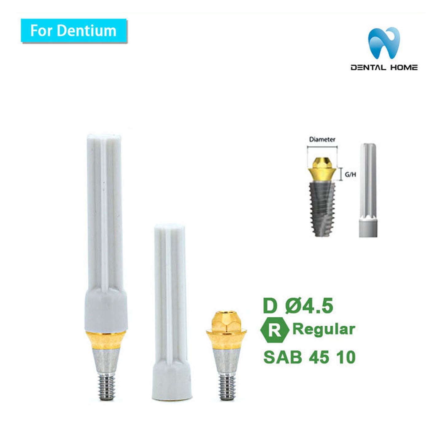 For Dentium Multi unit Straight Abutment