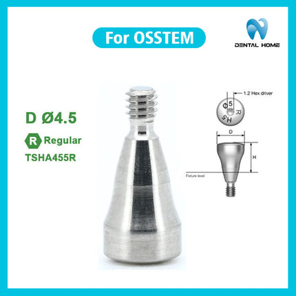 Подходит для абатмента OSSTEM Healing Abutment, сменного винта десны, защитного колпачка, переносного стержня, титановой колонны, титанового стержня