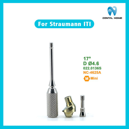 Straumann ITl コンポジット ベース、直角 17 度 30 度、チタン合金ベース保護キャップ、即時アクセサリに適しています。
