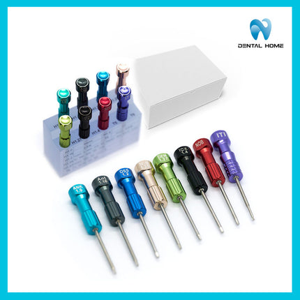 Dental Implant Laboratory Screwdriver- Complete Model Range