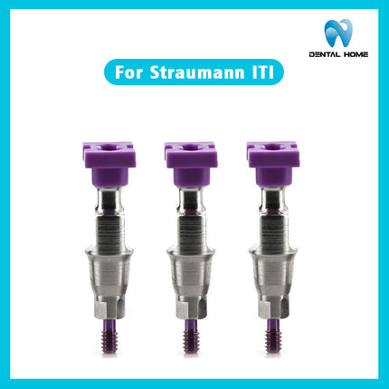 Подходит для закрытого трансферного стержня Straumann ITl, одинарного ремонтного слепочного колпачка, временного основания из титанового сплава
