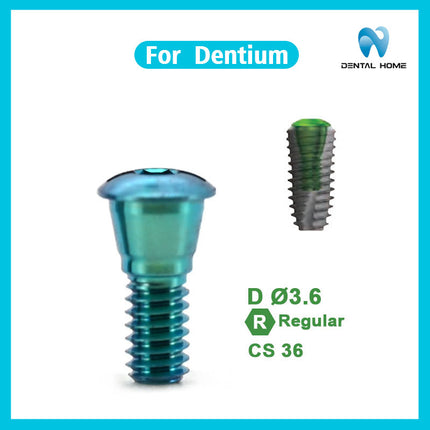 Подходит для имплантации закрытого винта Dentium, сменного винта, субстрата из титанового сплава, стержня для переноса слепков