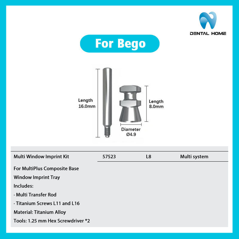 For Bego Multi unit Pick-up ImpressionCoping