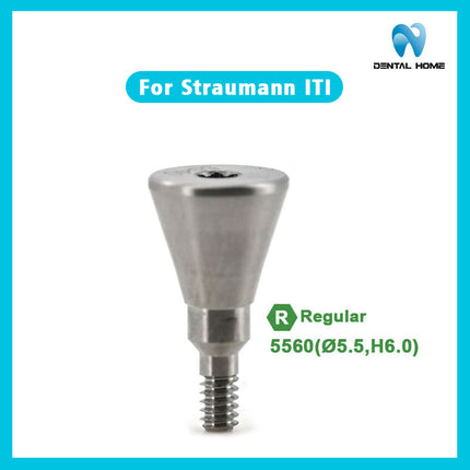 Подходит для формирователя десны Straumann ITl RC, заменителя дентального имплантата, защитного колпачка из титанового сплава
