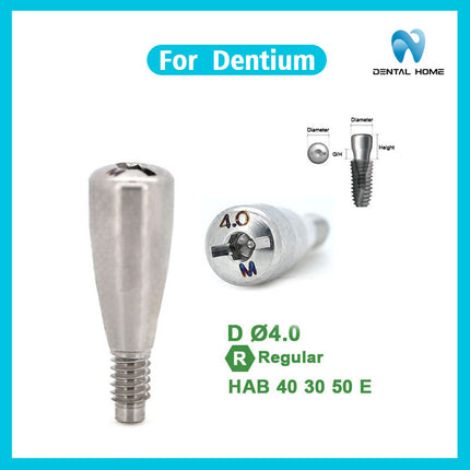 Подходит для замены имплантата с винтовым абатментом десны Dentium