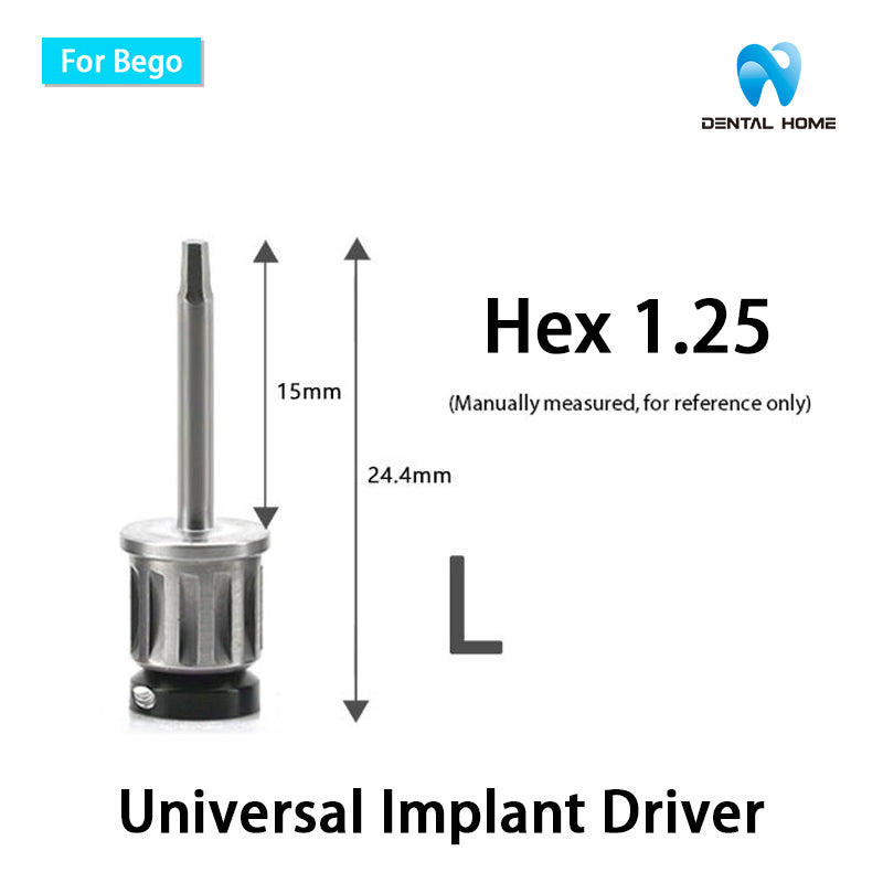 For Bego Implant Driver / Ratchet Driver / Multi unit Hex Driver / BaLL Abutment Driver / Hand Driver / Lab hex driver / Locator Driver Locator