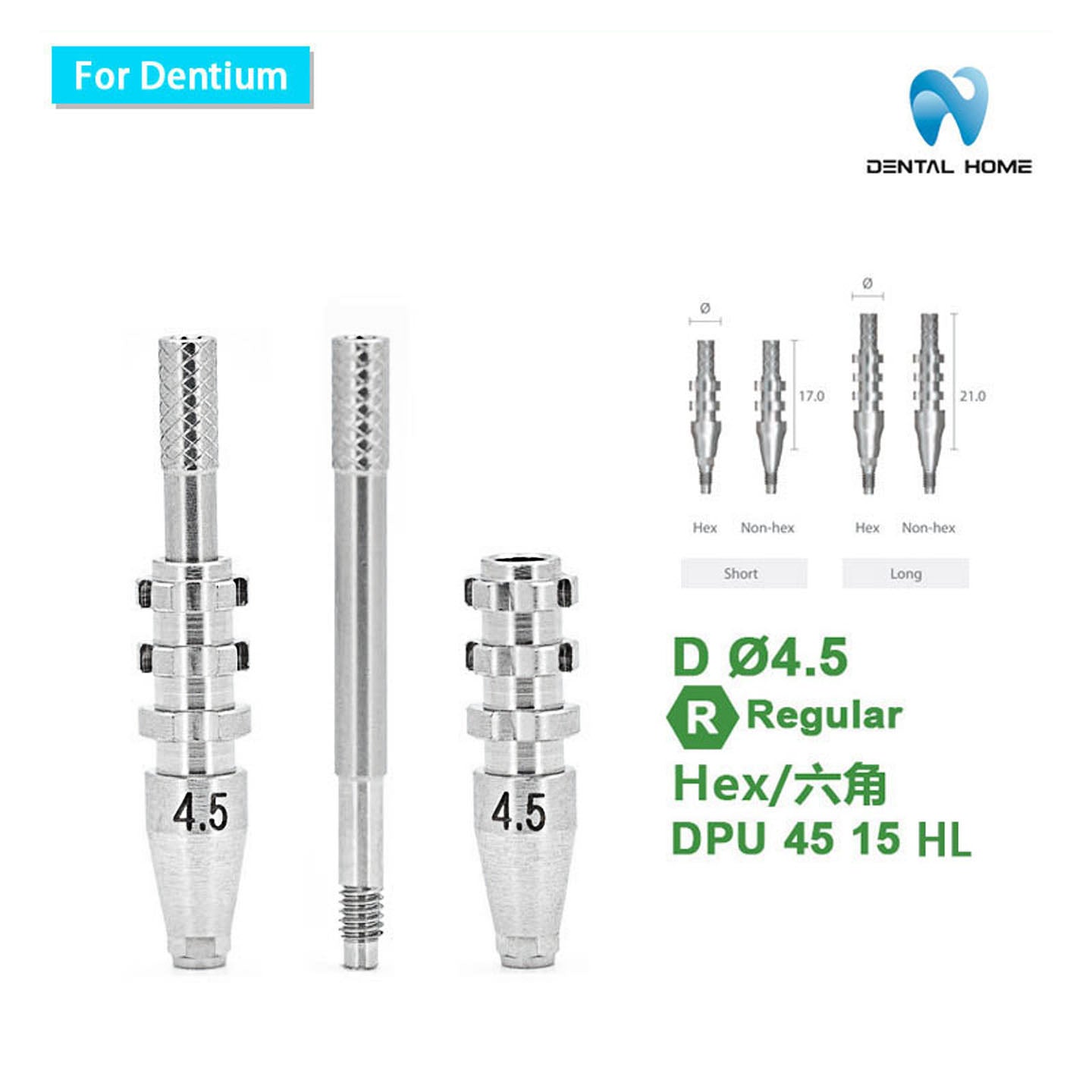 For Dentium Fixture Pick-up Impression Coping